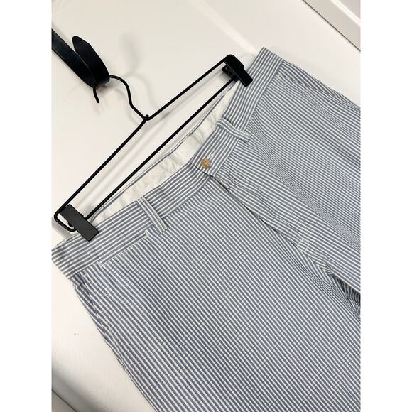 VTG Polo by Ralph Lauren Striped Seersucker Suffield Chino Pants 36x30 - Picture 2 of 11